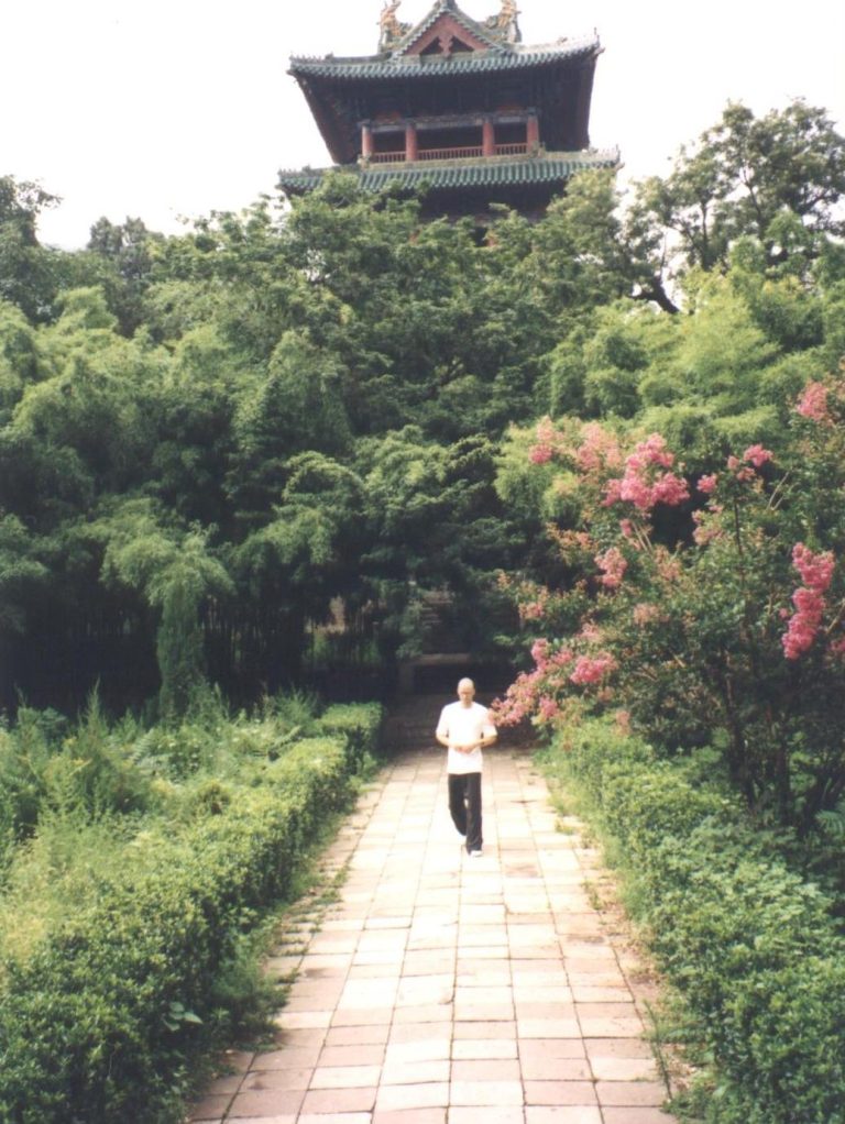 Shaolin 98 Marvin Sadrinna 1998 im Shaolin Tempel